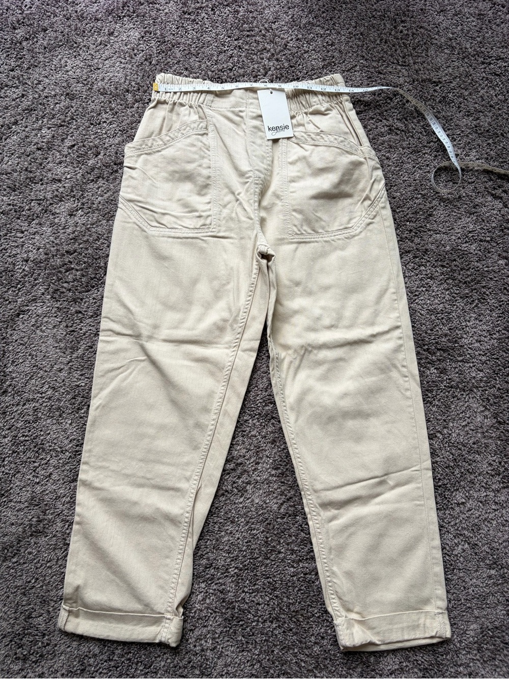 Womens’s Kensie Cream Casual Relaxed Pants